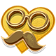 Moustached Cupid