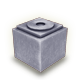 Fibrillation HD - Silver cube key}