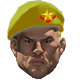 Yellow star beret